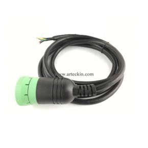 Arteckin Green Type 2 J1939 9pin Female to Open Cable 6ft /1.8m